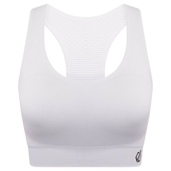 Dare 2B Womens/Ladies Dont Sweat It II Sports Bra / White - Picture 1 of 4